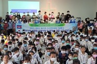 제25차 지구연차대회 기념봉사 사업 캄보디아 씨엠립 우물 지원 및 화장실 건립 사업 준공식