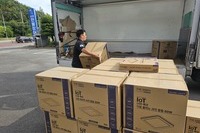 지대위원장 주관 LED 전등 교체 봉사 